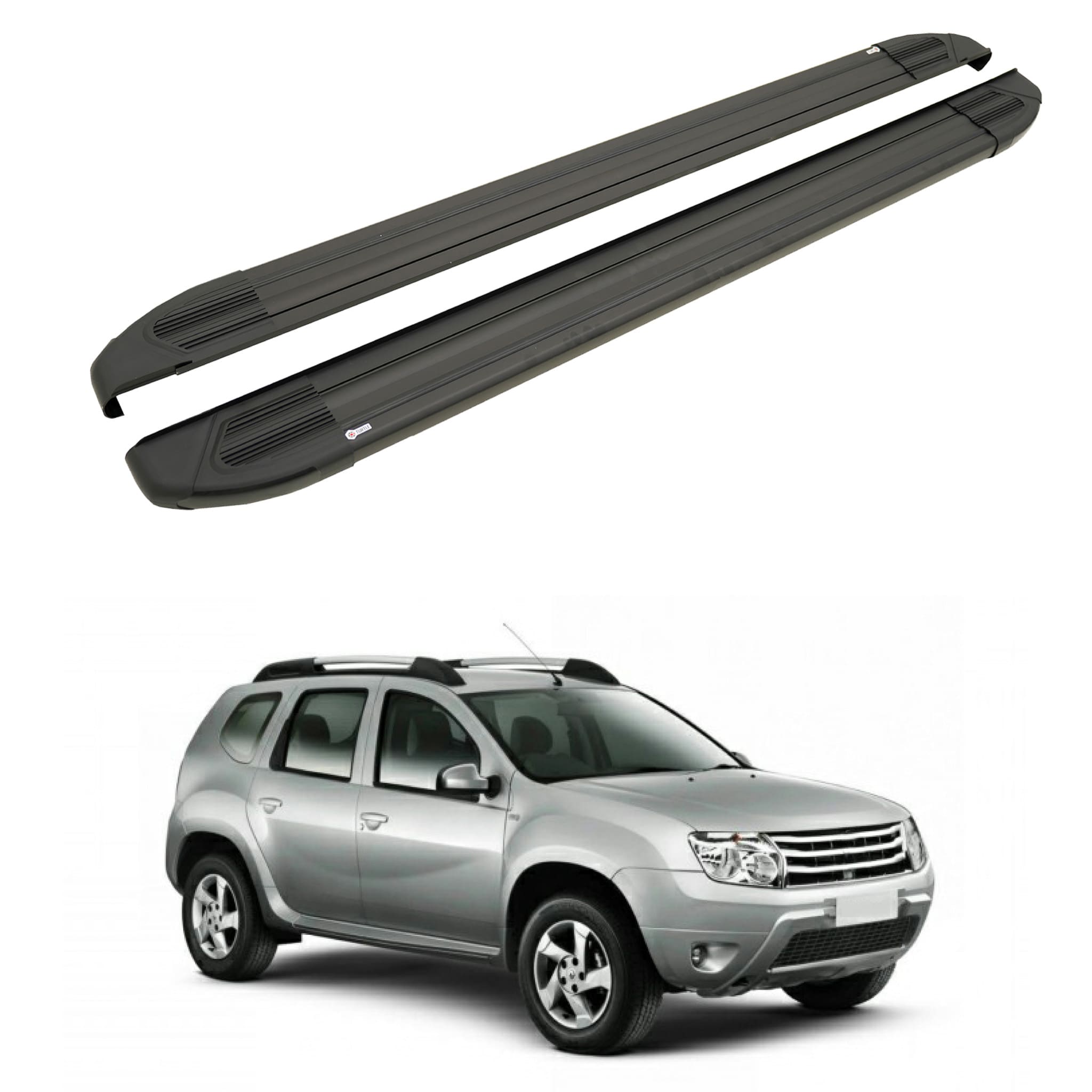 Turtle Dacia Duster (Hs) 2010-2013 Yan Basamak Brillant Siyah - Görsel 4