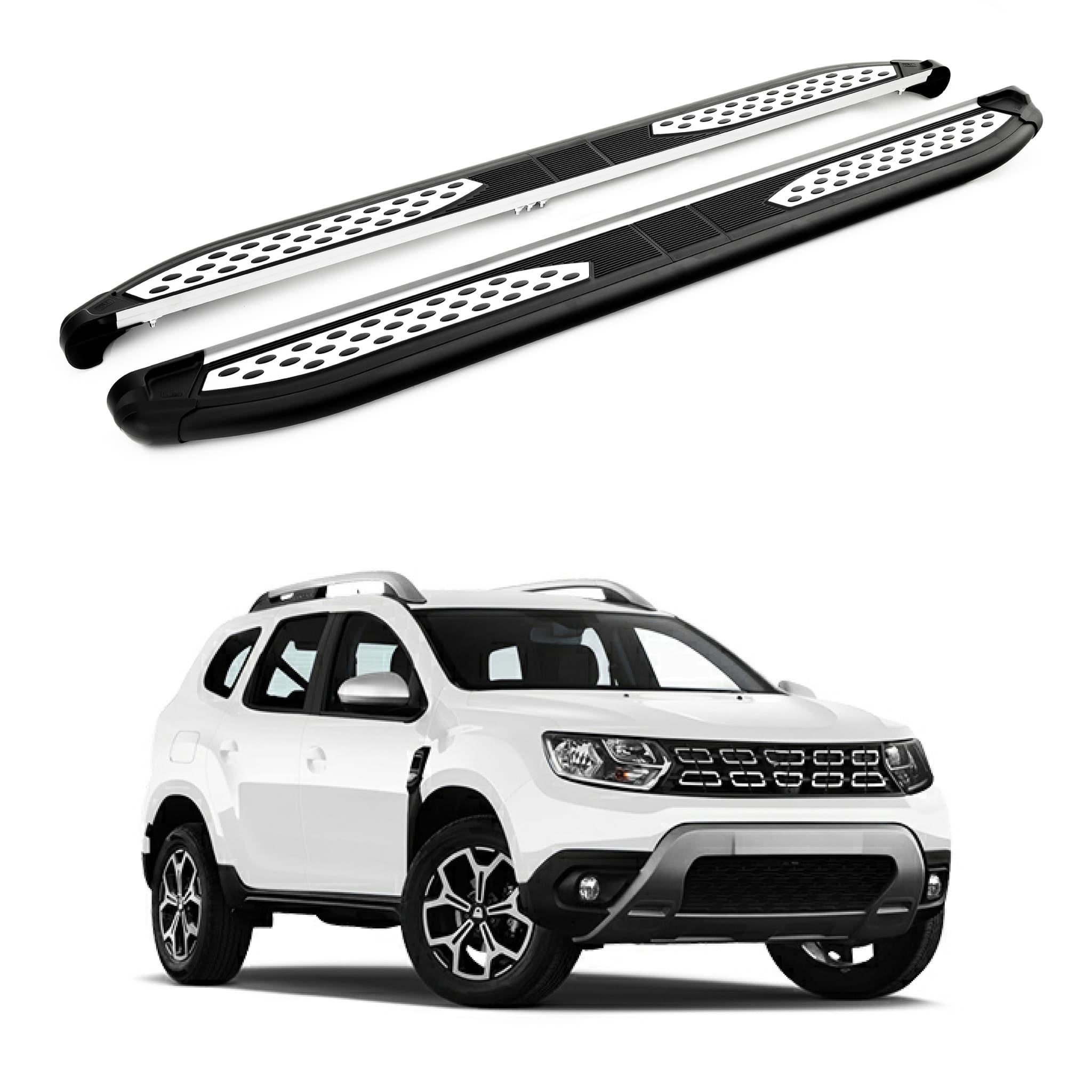 Turtle Dacia Duster (Hm) 2018-2022 Yan Basamak Plus Siyah - Görsel 4